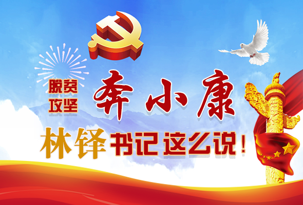 長圖|脫貧奔小康，林鐸書記這么說！