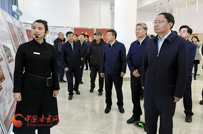 “學黨史、頌黨恩、跟黨走——紅色文化進校園”活動在蘭舉行 歐陽堅李榮燦出席（圖）