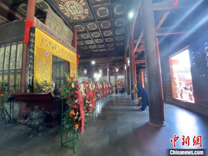 兩岸線(xiàn)上線(xiàn)下致祭伏羲 冀更多人探秘“根文化”