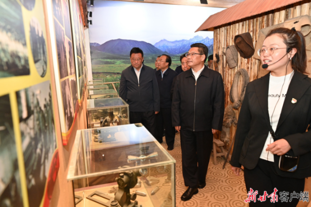 任振鶴在張掖市調研時強調：完整準確全面貫徹新發(fā)展理念，建設生態(tài)友好發(fā)展向好生活美好的“金張掖”