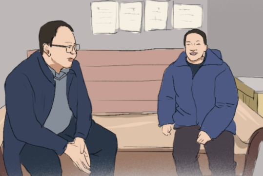 手繪丨追憶邱軍：扎根泥土，他把生命永遠定格在扶貧路上