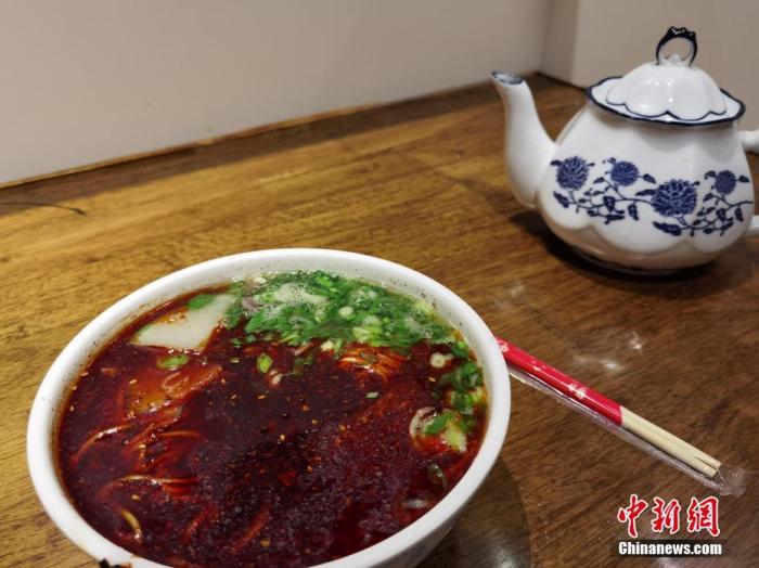資料圖：蘭州牛肉面。 徐雪 攝