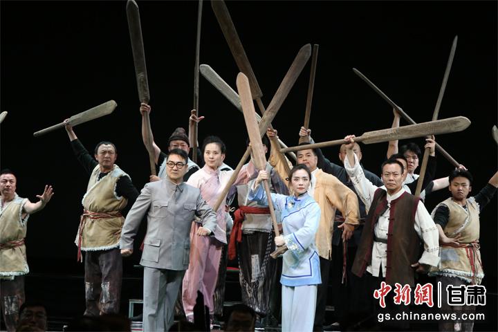 圖為演出劇照。甘肅省隴劇院供圖
